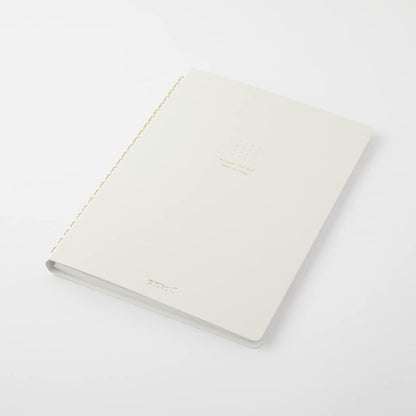 Midori Ring Notebook <A5> Color Dot Grid White