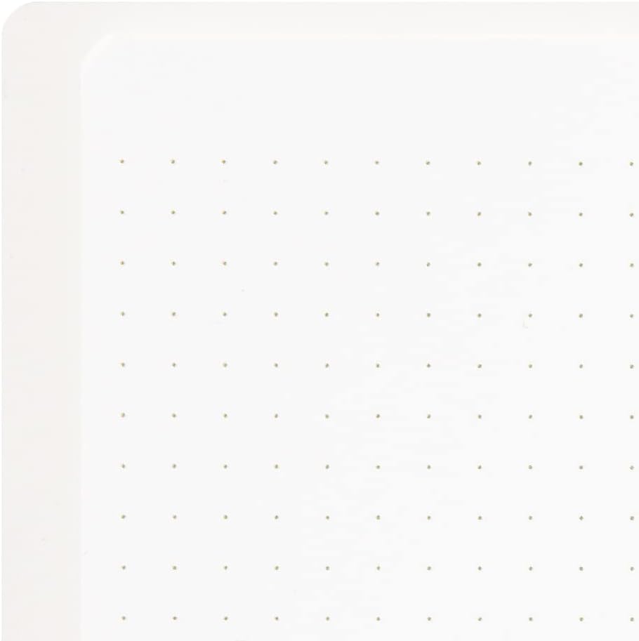 Midori Ring Notebook <A5> Color Dot Grid White