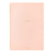 DESIGNPHIL Midori 15332006 Notebook, Ring Notebook, Color, Dot Square, Pink, A5