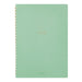 DESIGNPHIL Midori 15333006 Notebook, Ring Notebook, Color, Dot Square, Green, A5