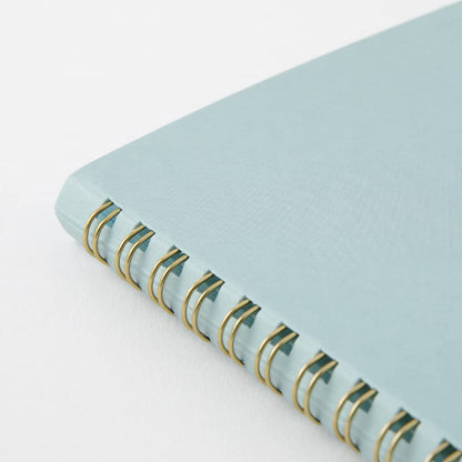 Midori 15334006 Notebook, Ring Notebook, Color, Dot Square, Blue, A5