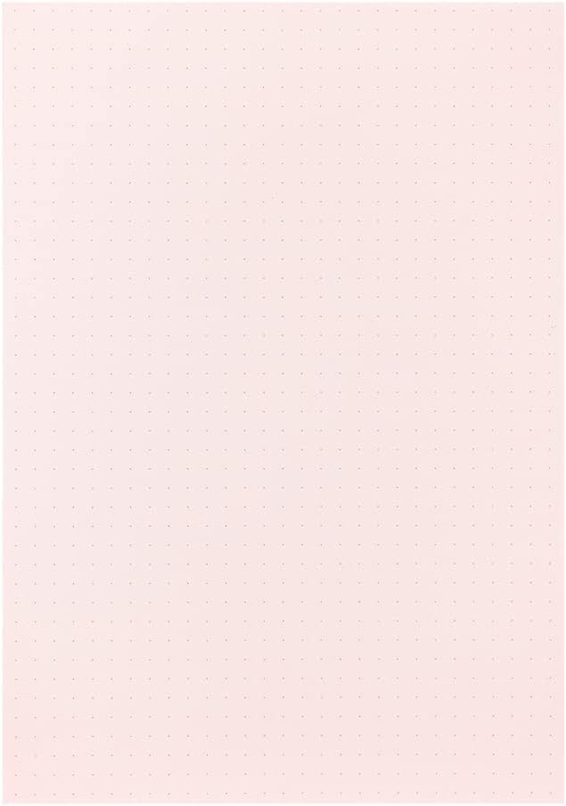 Midori Paper Pad <A5> Color Dot Grid Pink