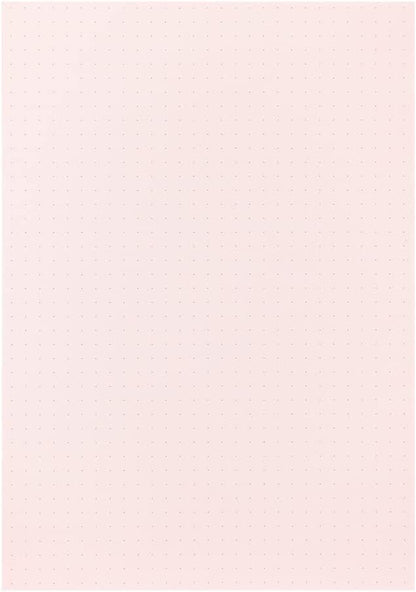 Midori Paper Pad <A5> Color Dot Grid Pink