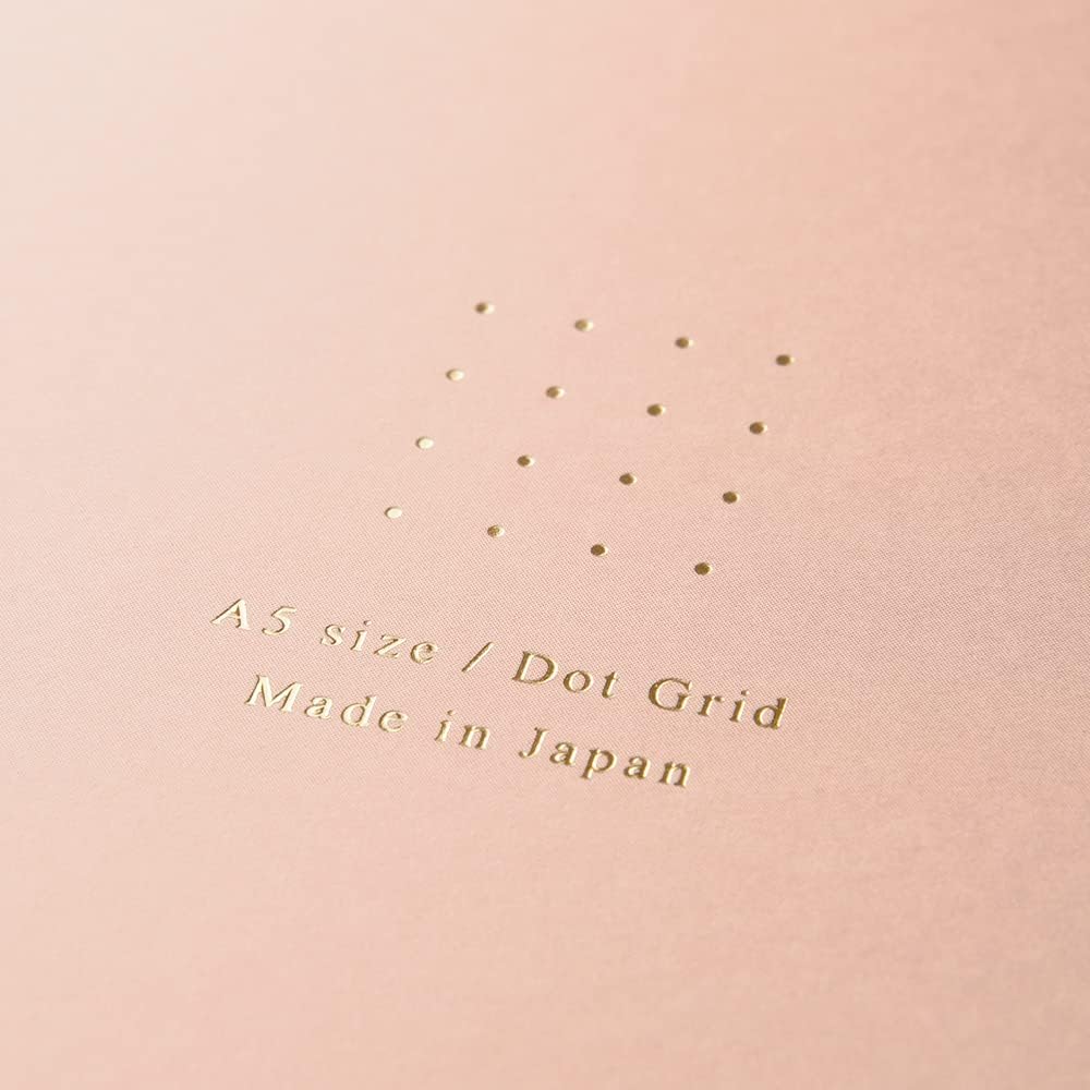 Midori Paper Pad <A5> Color Dot Grid Pink