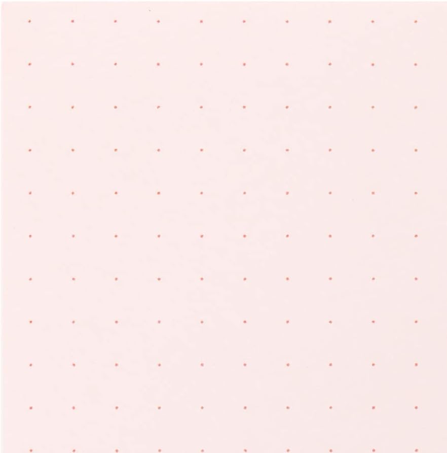 Midori Paper Pad <A5> Color Dot Grid Pink