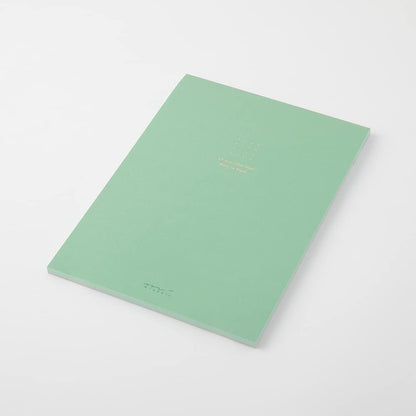Midori 15339006 notitieblok met puntraster, groen, A5 15339006