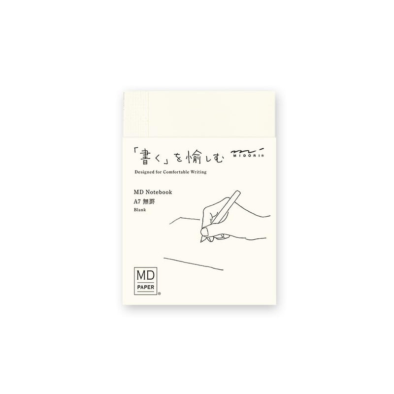 DESIGNPHIL Midori 15344006 Notebook, MD Notebook, A7, Unruled