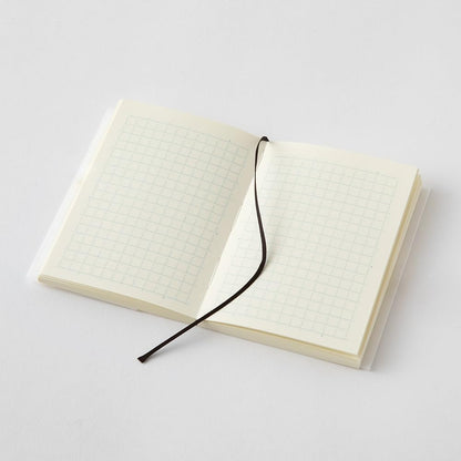 DESIGNPHIL Midori 15346006 Notebook, MD Notebook, A7, Square Ruled