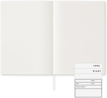 Midori 15348006 Notebook, MD Notebook, Cotton, A5, Unruled