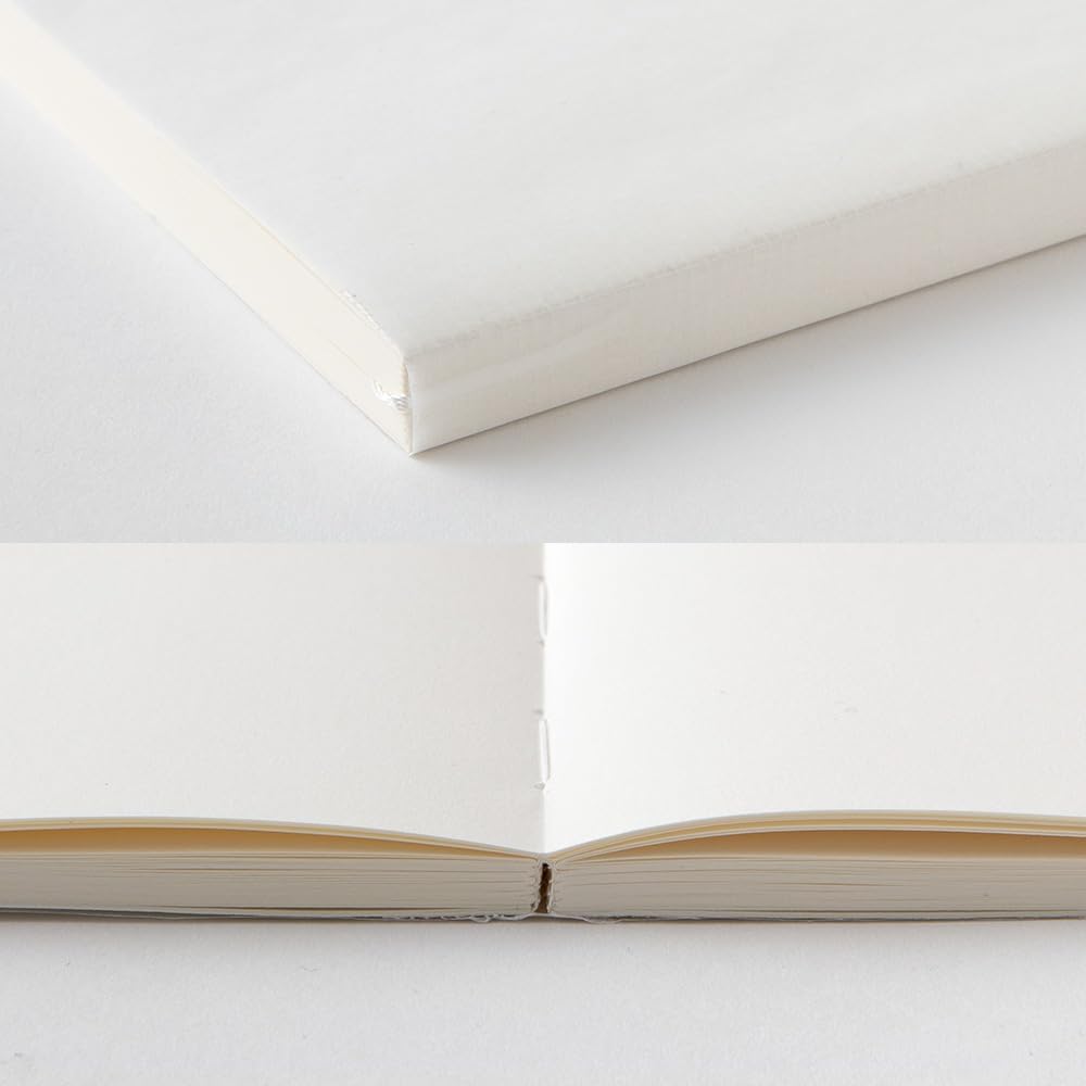 Midori 15348006 Notebook, MD Notebook, Cotton, A5, Unruled