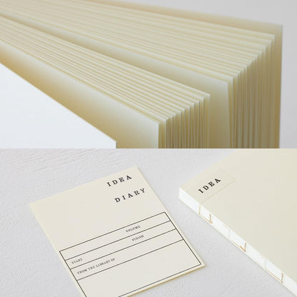 DESIGNPHIL Midori 15349006 MD Notebook, A5 Square, Thick, Unruled