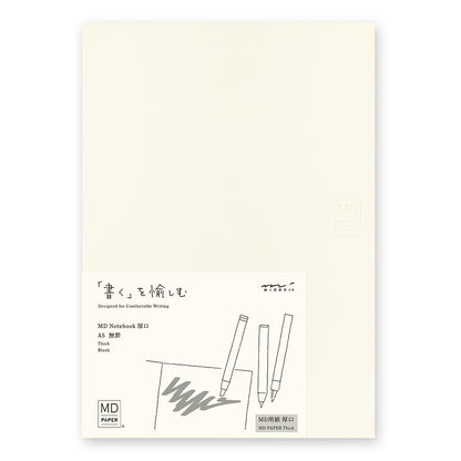 DESIGNPHIL Midori 15350006 Notebook, MD Notebook, A5, Thick, Unruled