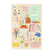 Midori 15355006 Notebook, Loose Log My Life Pattern, B6