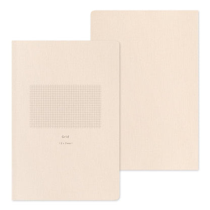Midori 15358006 Notebook, Loose Log, Graph Rule, 0.1 inch (2 mm), B6
