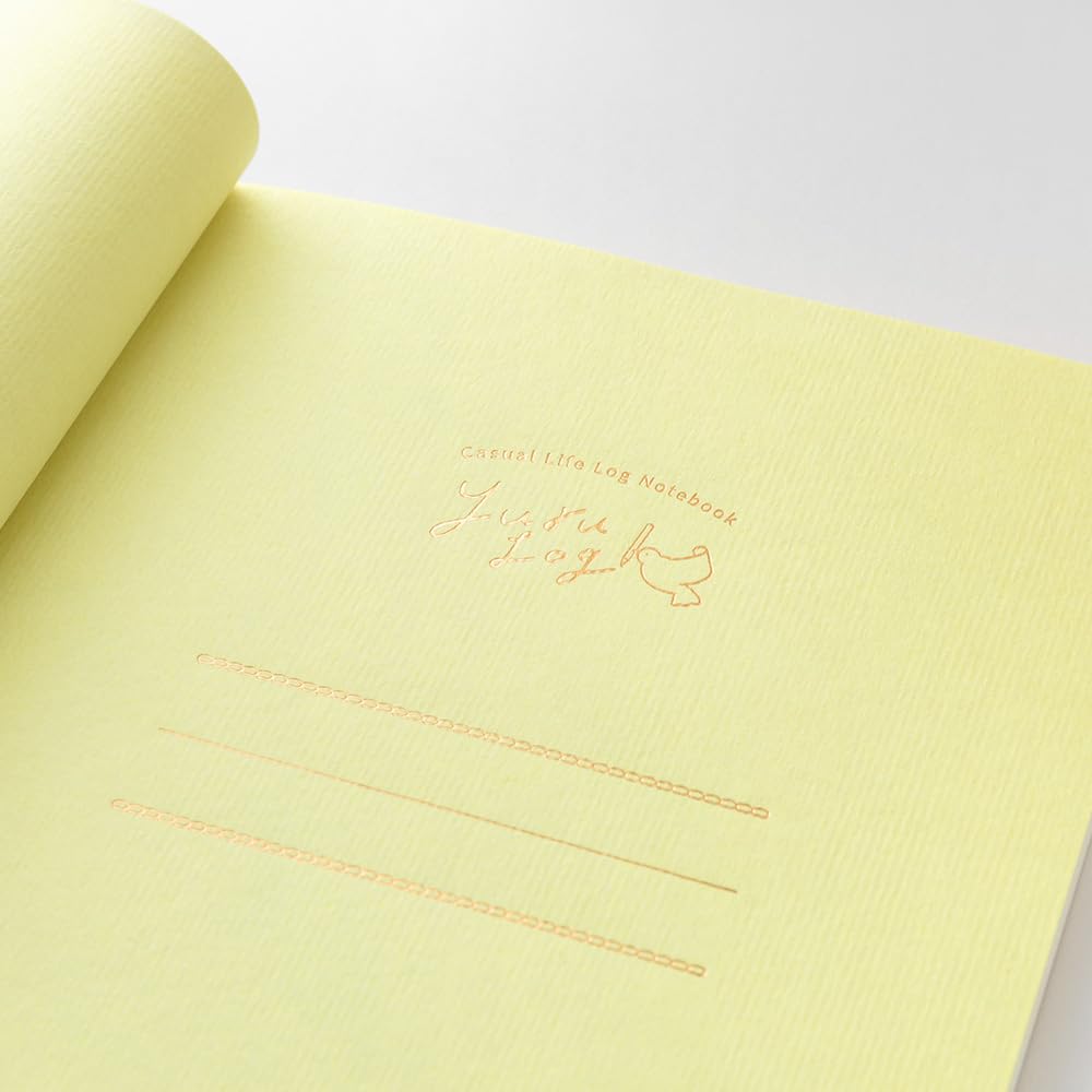 Midori 15358006 Notebook, Loose Log, Graph Rule, 0.1 inch (2 mm), B6