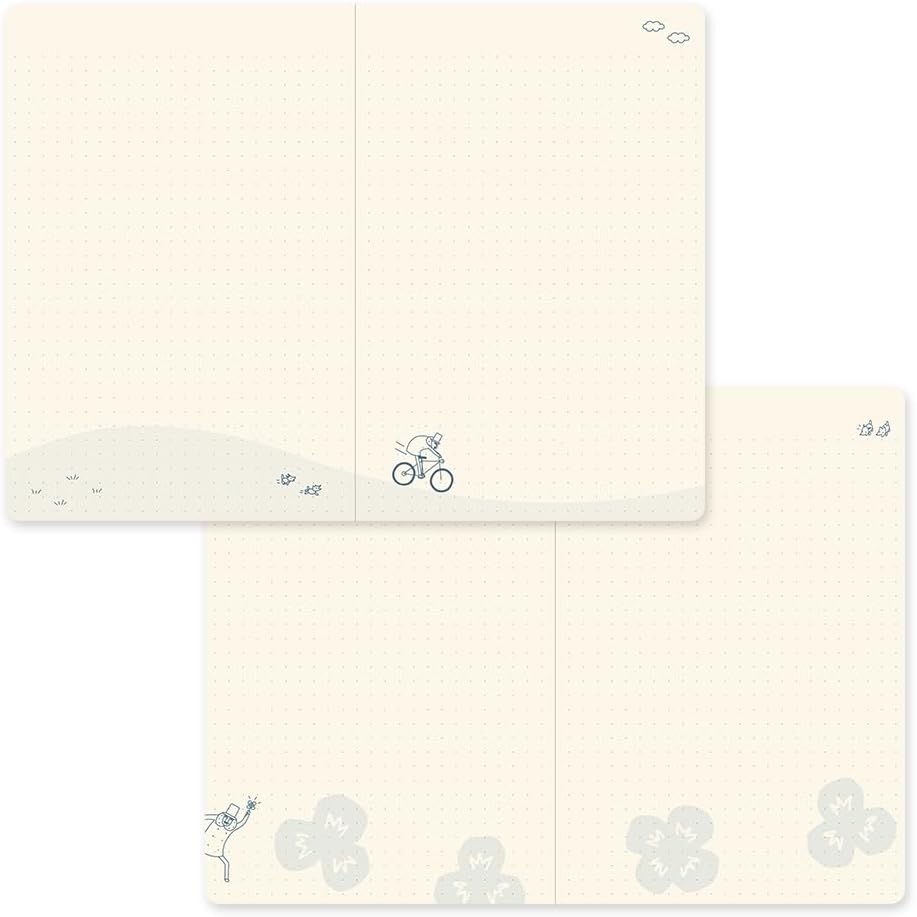 DESIGNPHIL Midori Notebook B6 Ojisan, 30th Anniversary 15364006