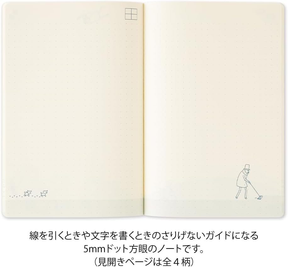 DESIGNPHIL Midori Notebook B6 Ojisan, 30th Anniversary 15364006
