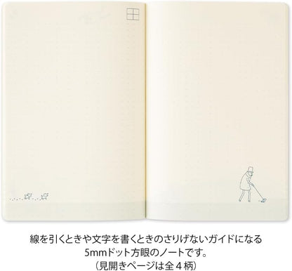 DESIGNPHIL Midori Notebook B6 Ojisan, 30th Anniversary 15364006