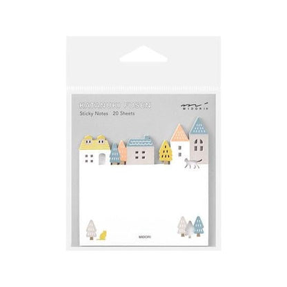 Midori MDR19076006 Sticky Paper Die Cutting Street Pattern