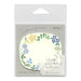 Sticky Paper 19080006 Transparent Floral Pattern Stylish Elegant Message