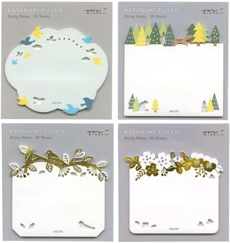 Sticky Paper Die Cutting  Stylish Cute Message 19083006