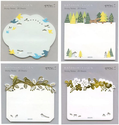 Sticky Paper Die Cutting  Stylish Cute Message 19083006