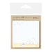 Midori 19098006 Sticky Notes Paper Coffee and Dog Pattern