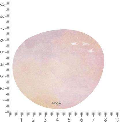 MIDORI 19101006 See-Through Paper with Sunset Pattern