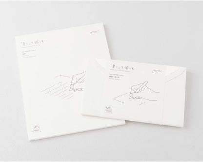 Midori 20587006 Stationery MD Stationery Cotton Horizontal Ruled A