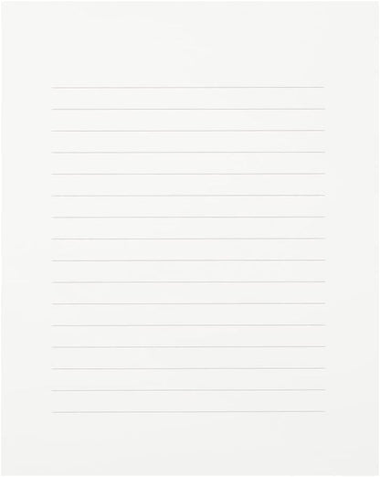 Midori 20587006 Stationery MD Stationery Cotton Horizontal Ruled A