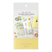 Midori Sticker Book with Pockets, Yellow, 20 Pages 34505006