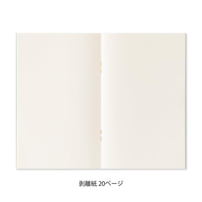 Midori 34506006 Sticker Book with Pockets, Light Blue, 20 Pages