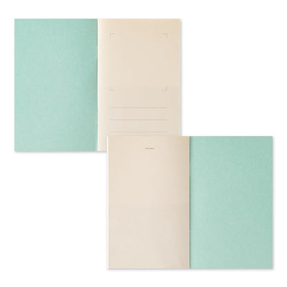 Midori 34506006 Sticker Book with Pockets, Light Blue, 20 Pages