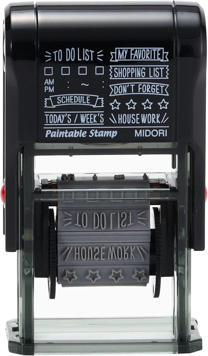 DESIGNPHIL 35376006 MIDORI Stamp Rotating Stamp