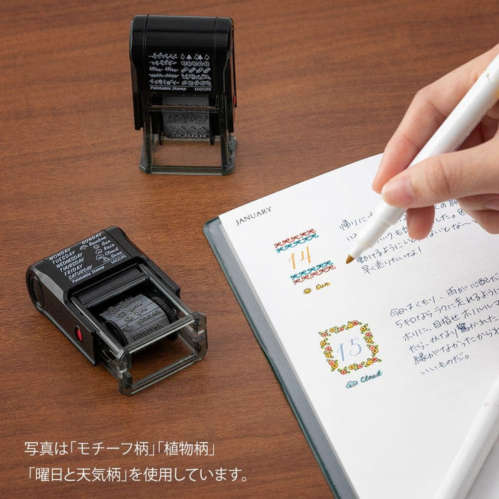 DESIGNPHIL 35376006 MIDORI Stamp Rotating Stamp