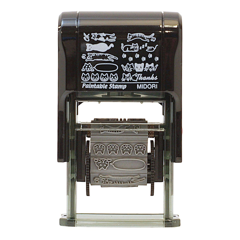 DESIGNPHIL 35380006 Midori Stamp Cat Pattern