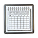 DESIGNPHIL 35399006 Midori Stamp Penetrating Stamp Calendar Pattern