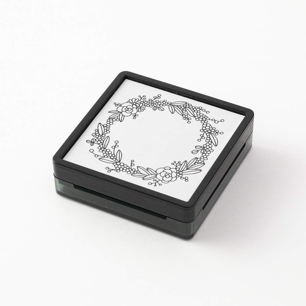 MIDORI Stamp, Wreath (35403006