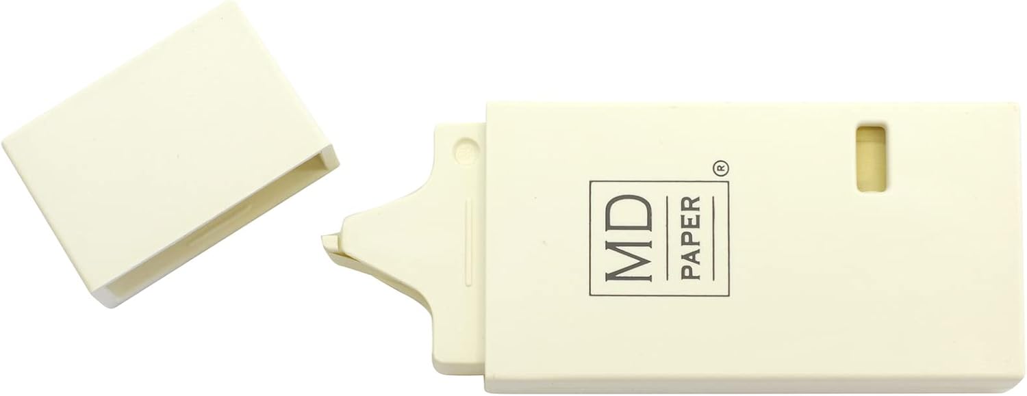 Midori 35490006 MD Correction Tape, Cream Color, 0.2 inch (6 mm) Wide, Single Use Type