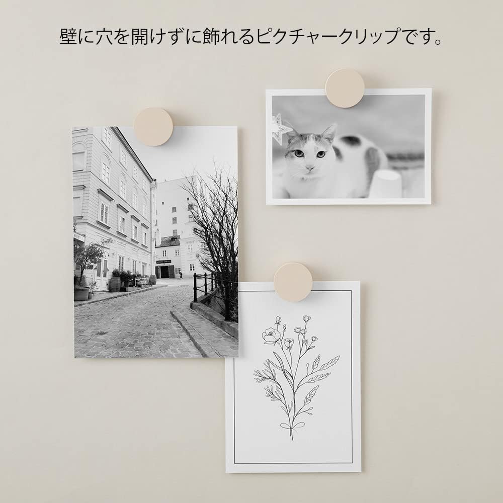 DESIGNPHIL 35494006 Midori, Picture Clip, Wood