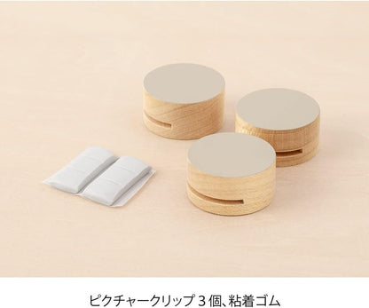 DESIGNPHIL 35494006 Midori, Picture Clip, Wood