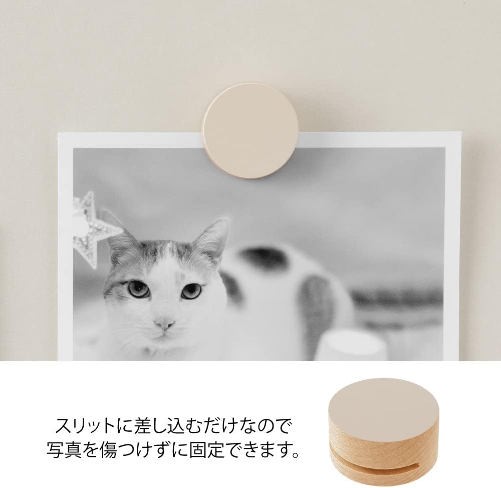 DESIGNPHIL 35494006 Midori, Picture Clip, Wood