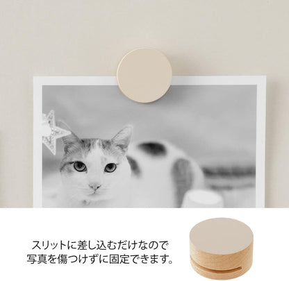 DESIGNPHIL 35494006 Midori, Picture Clip, Wood