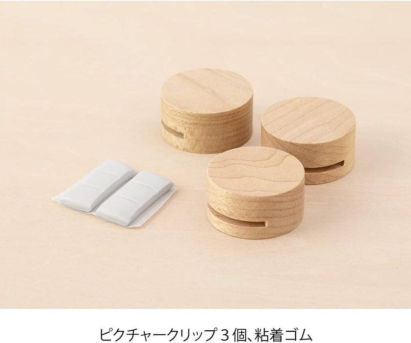 Midori Clip Picture Clip Wooden Natural 35497006