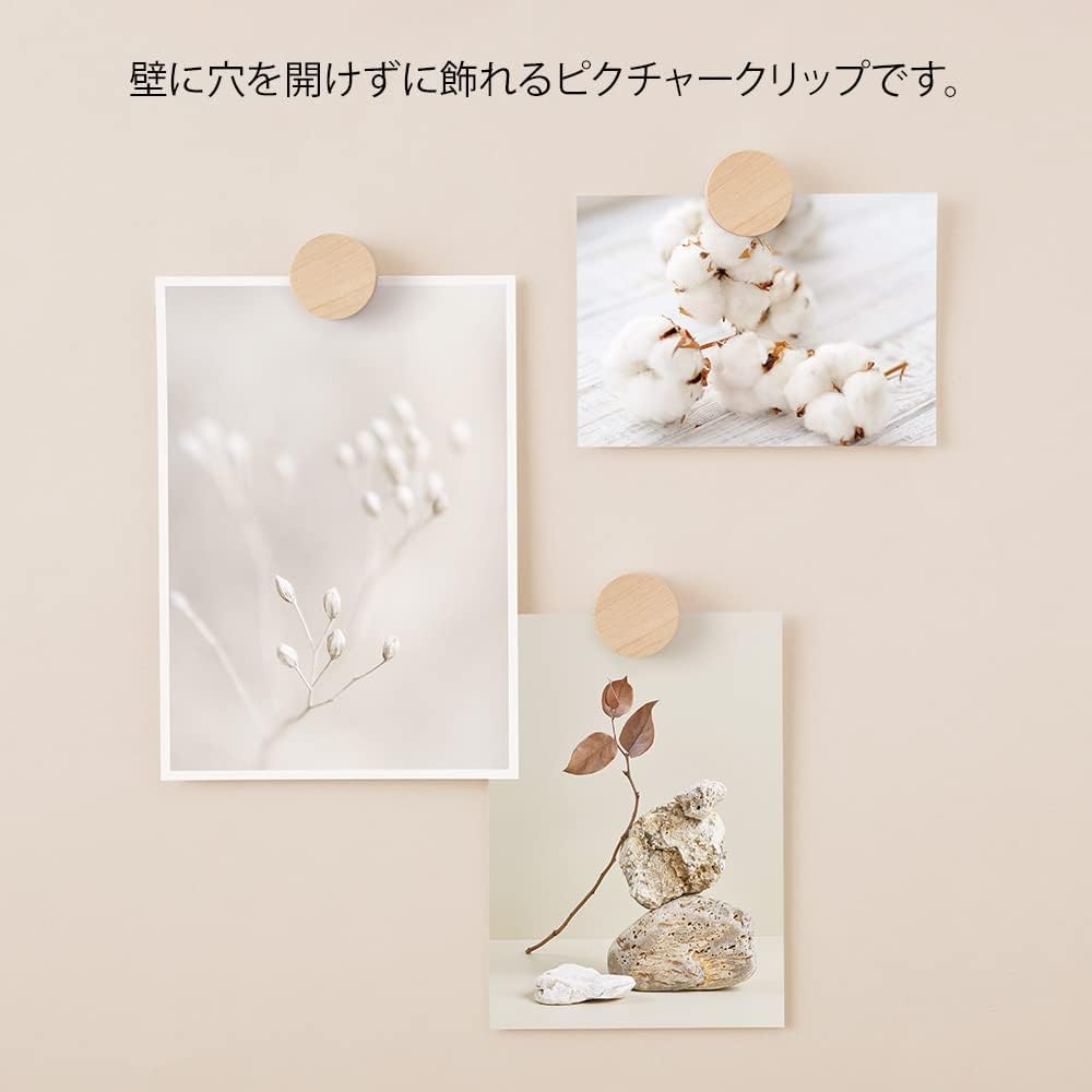 Midori Clip Picture Clip Wooden Natural 35497006