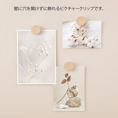Midori Clip Picture Clip Wooden Natural 35497006