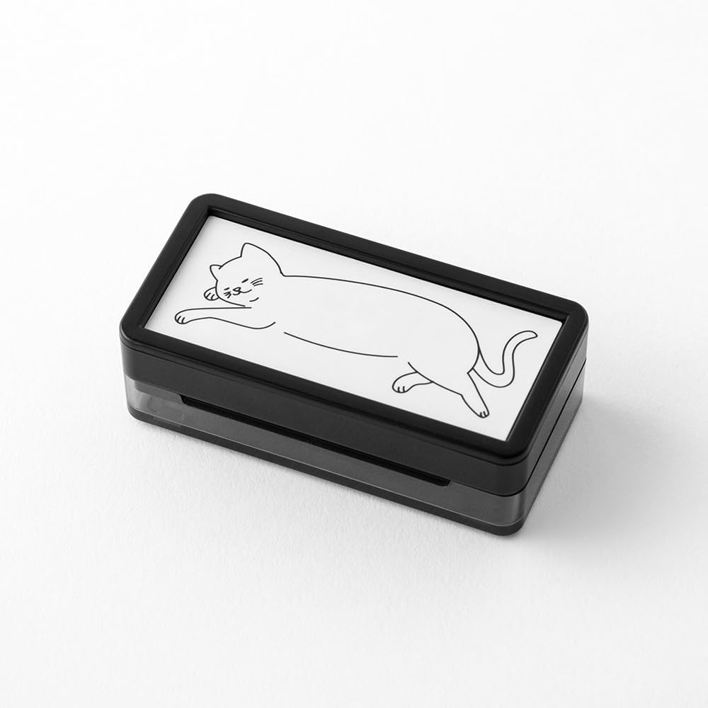 ミドリ(MIDORI） Midori Stamp 35504006 Half Cat Stamp
