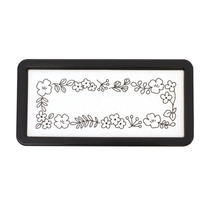 DESIGNPHIL 35505006 Midori Stamp Half Flower Pattern