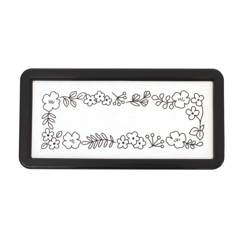 DESIGNPHIL 35505006 Midori Stamp Half Flower Pattern