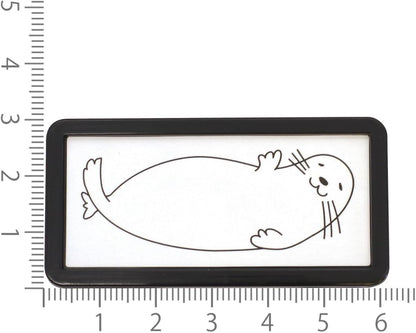 DESIGNPHIL 35505006 Midori Stamp Half Flower Pattern